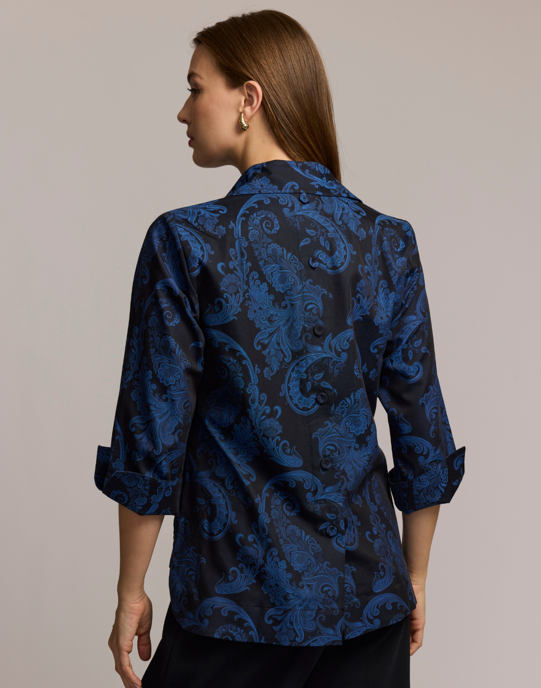 Aileen Paisley Jacquard Shirt