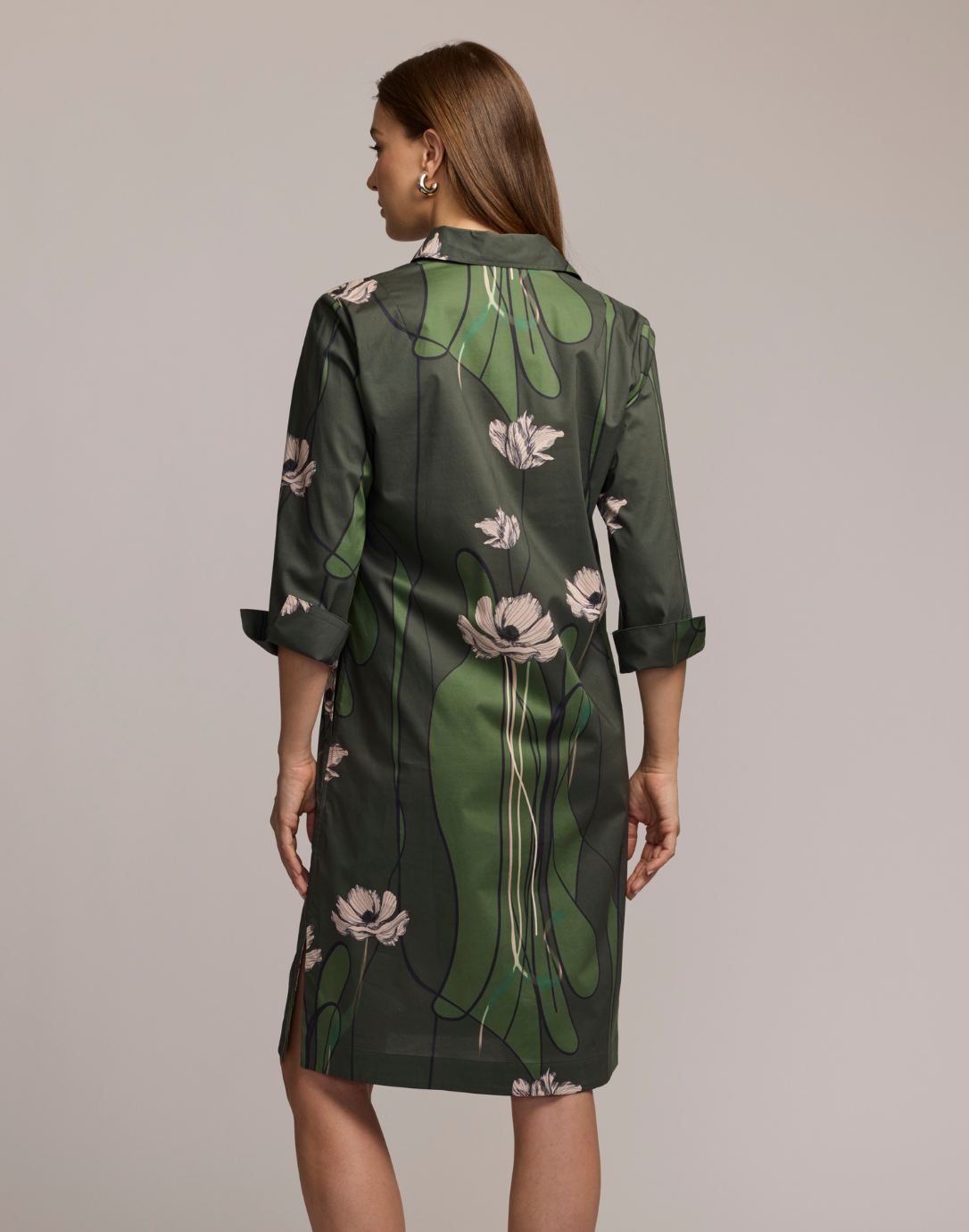 Charlotte Poppy Print Dress