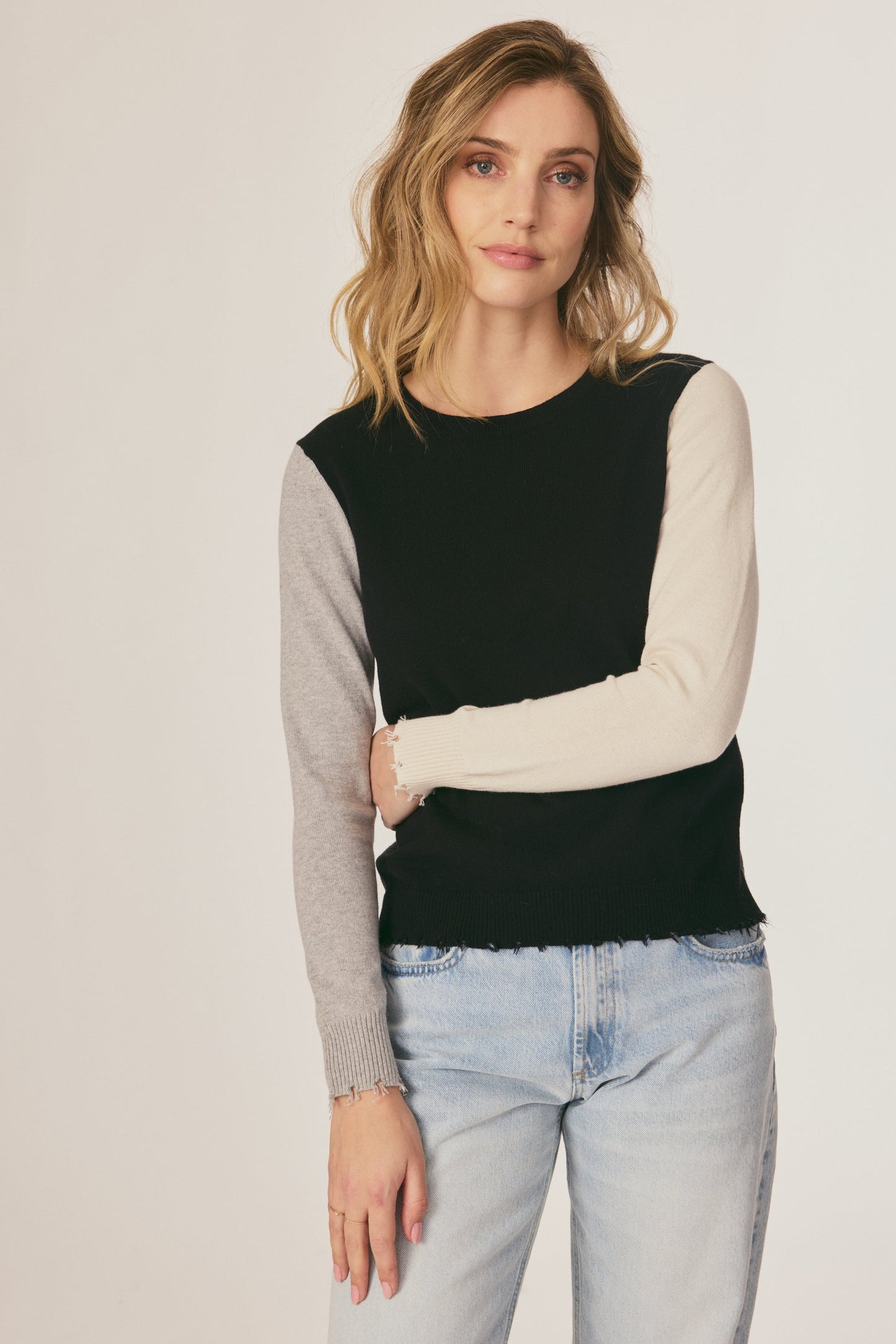 Color Block Sweater