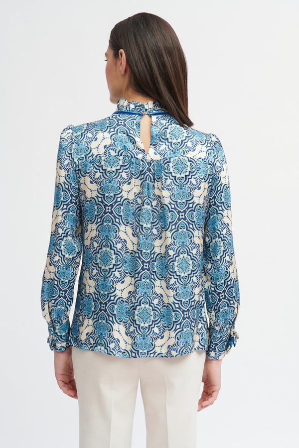 Madie Blue Blouse