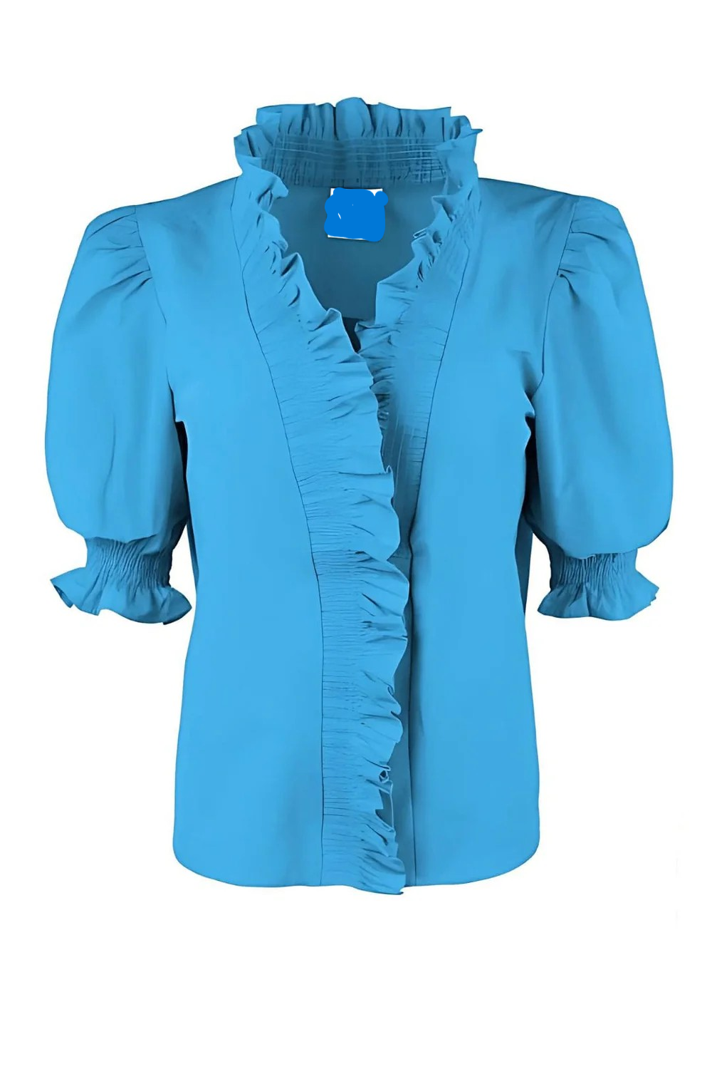 Cici Turquoise Top