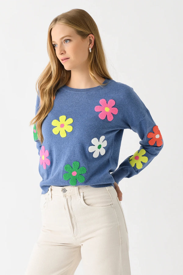 Daisy Crew Sweater