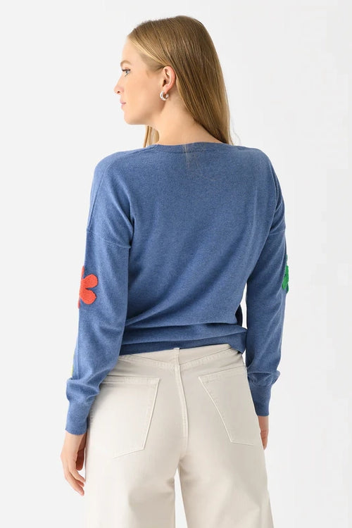 Daisy Crew Sweater
