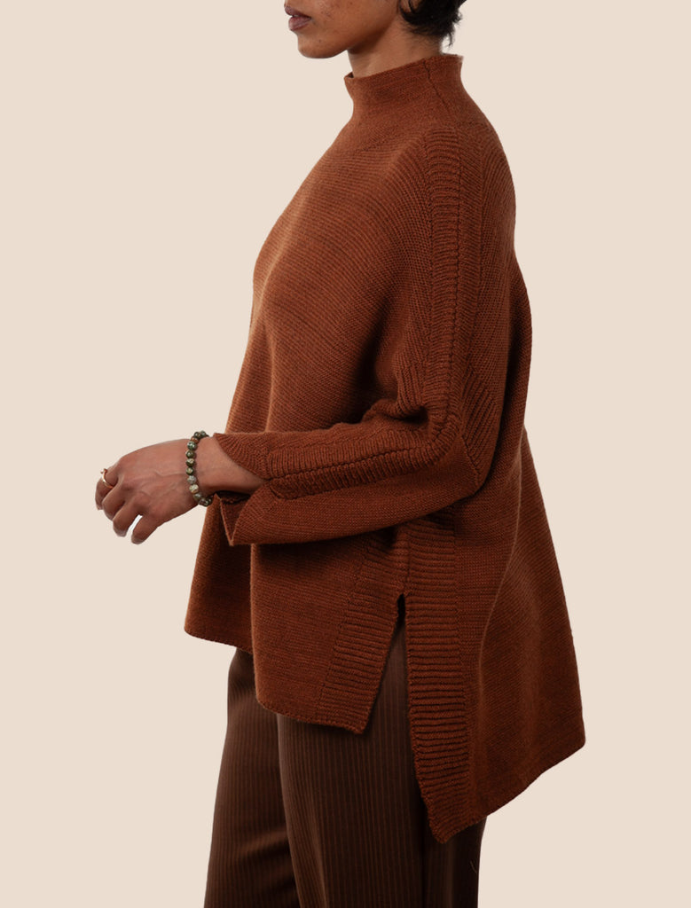 Bohemian Auburn Sweater