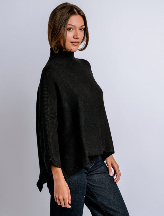 Bohemian Black Sweater