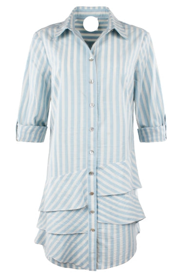 Jenna Pastel Stripe Dress