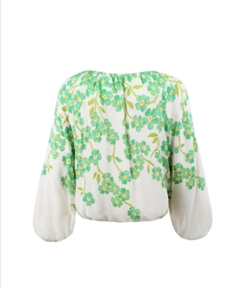CAMERON Clover Print Blouse