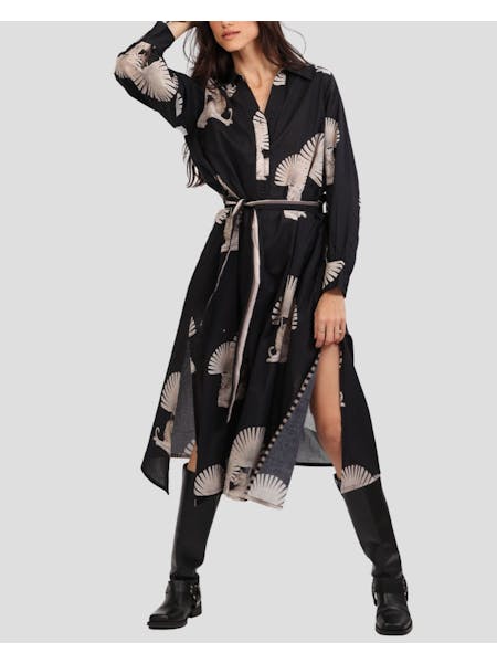 Panther Black Dress