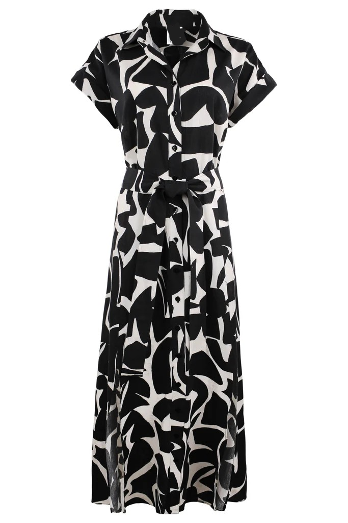Chantal Puzzle Print Dress