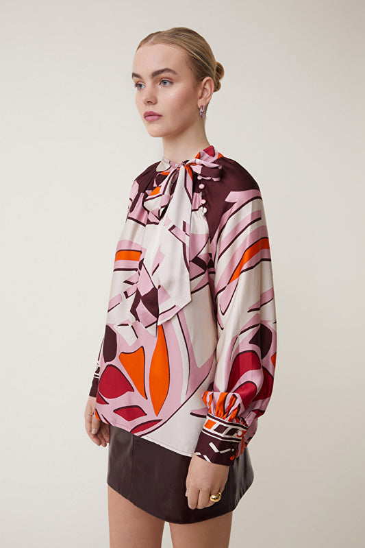 Lina Floral Blouse