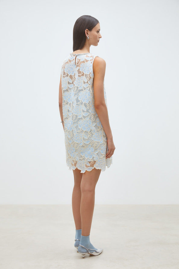 Sicily Two Tone Lace Dress