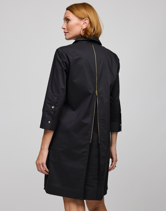 Alessa 3/4 Sleeve Blue Dress