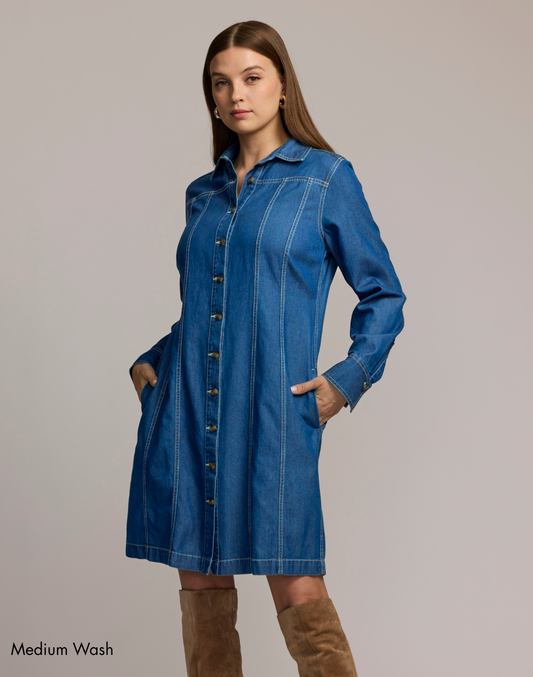 Sabrina Denim Dress