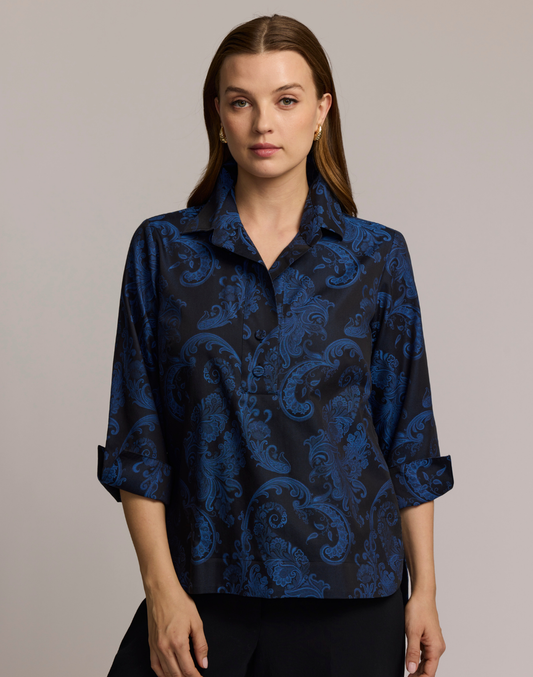 Aileen Paisley Jacquard Shirt