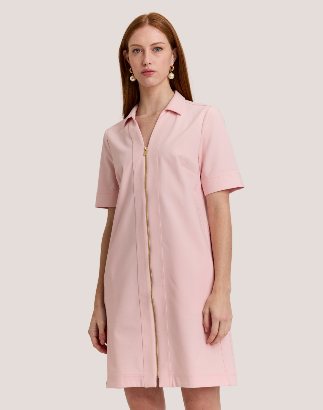 Bridget Traveler's Twill Blush Dress