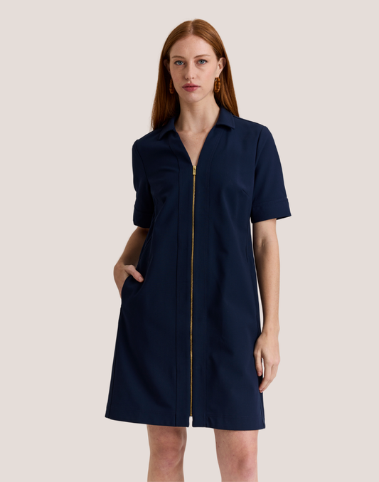 Bridget Traveler's Twill Navy Dress