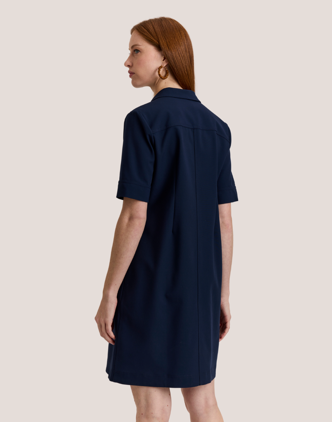 Bridget Traveler's Twill Navy Dress