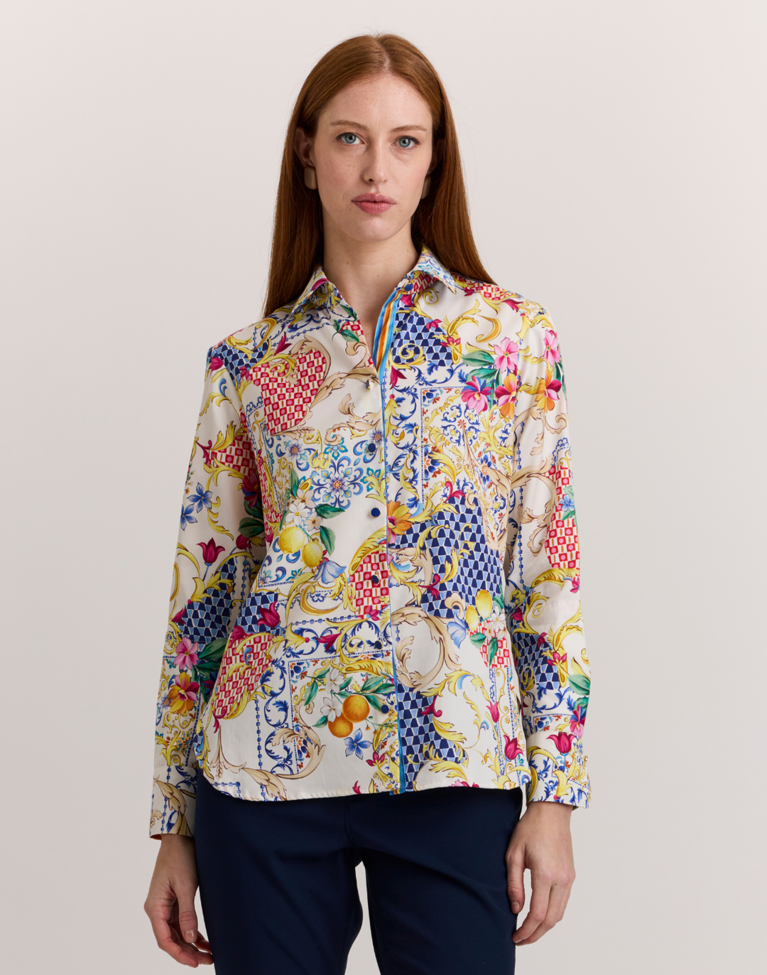 Margot Amalfi Print Shirt