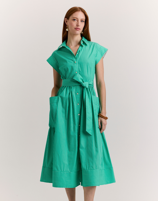 Annabelle Pencil Stripe Dress