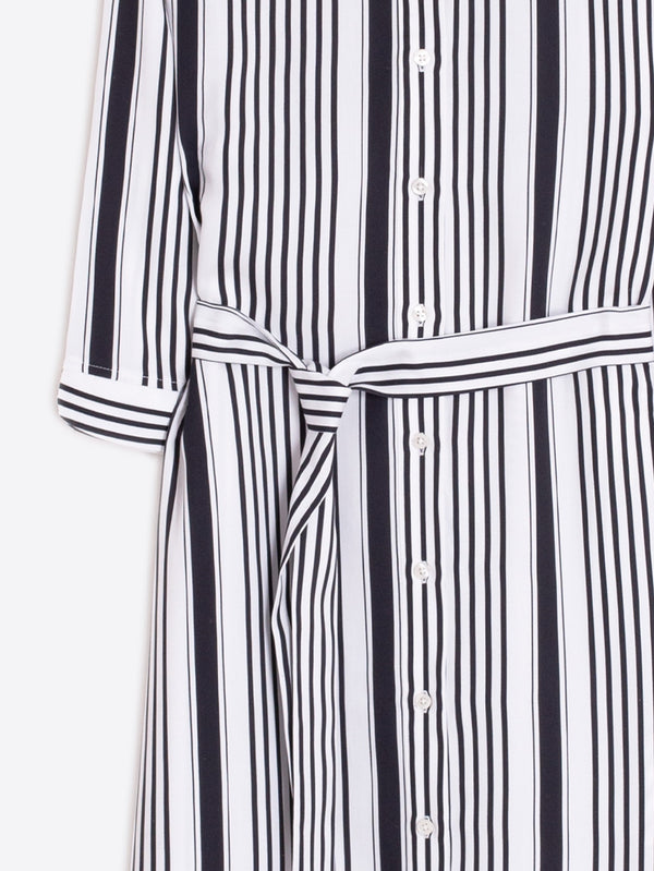 Dolce Striped Shirt Dress