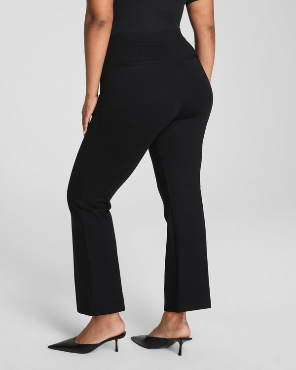 Spanx Ponte Kick Flare Balck Pant