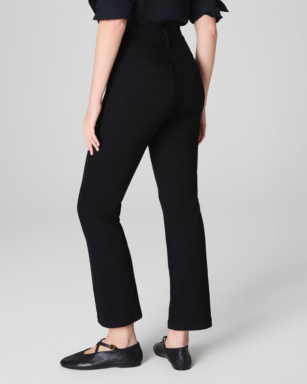 Spanx Kick Flare Black Jeans