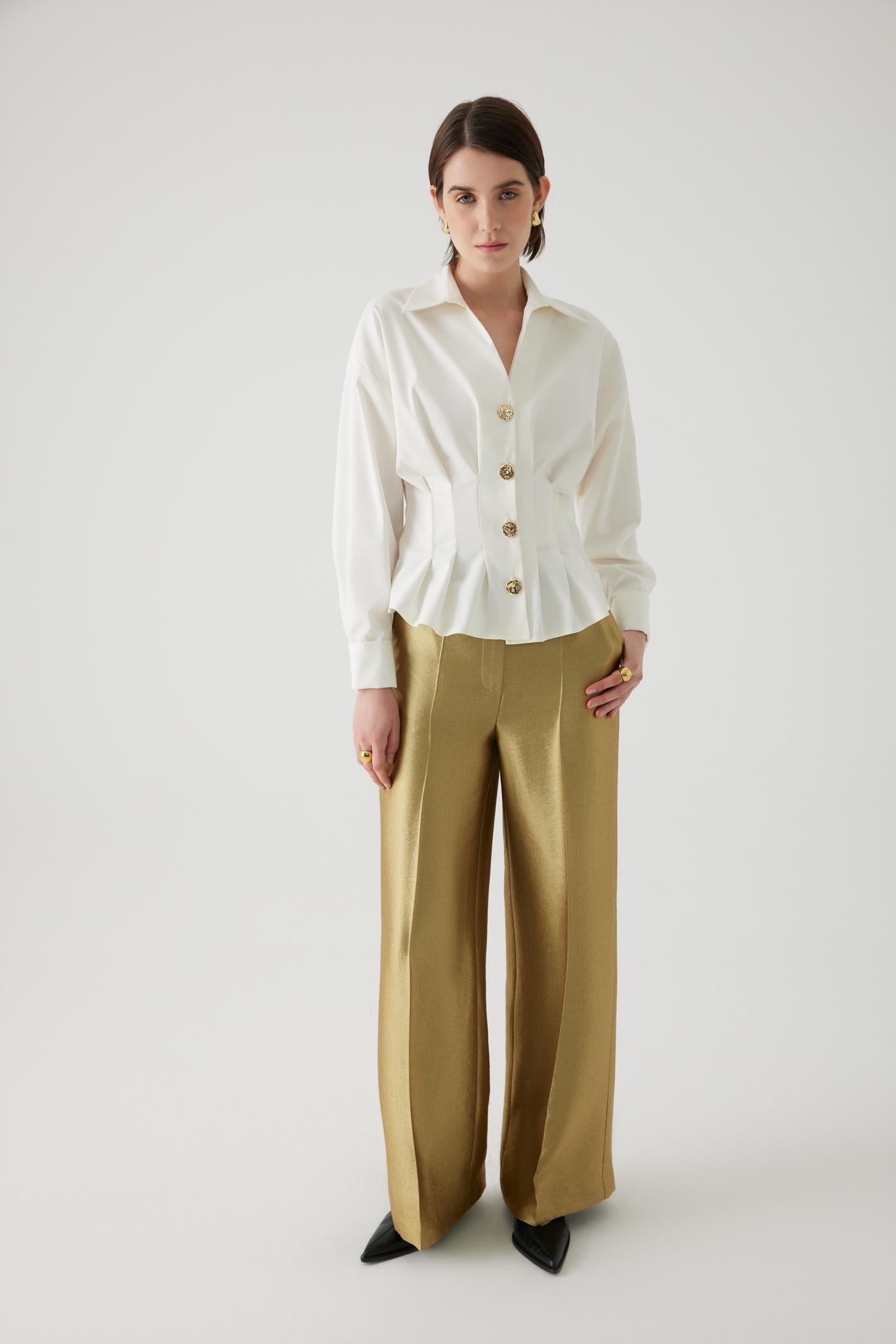 Annie Cream Shirt