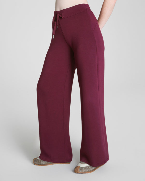 Spanx AirEssentials Wide Leg Plum Pants