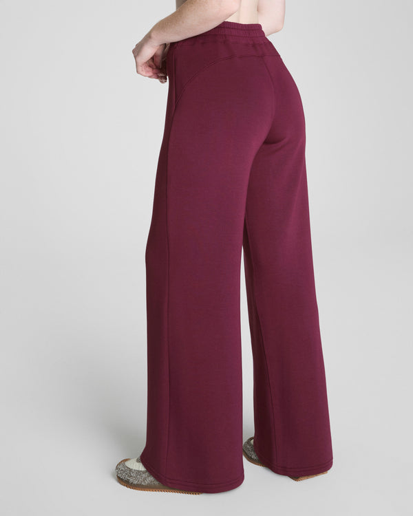 Spanx AirEssentials Wide Leg Plum Pants