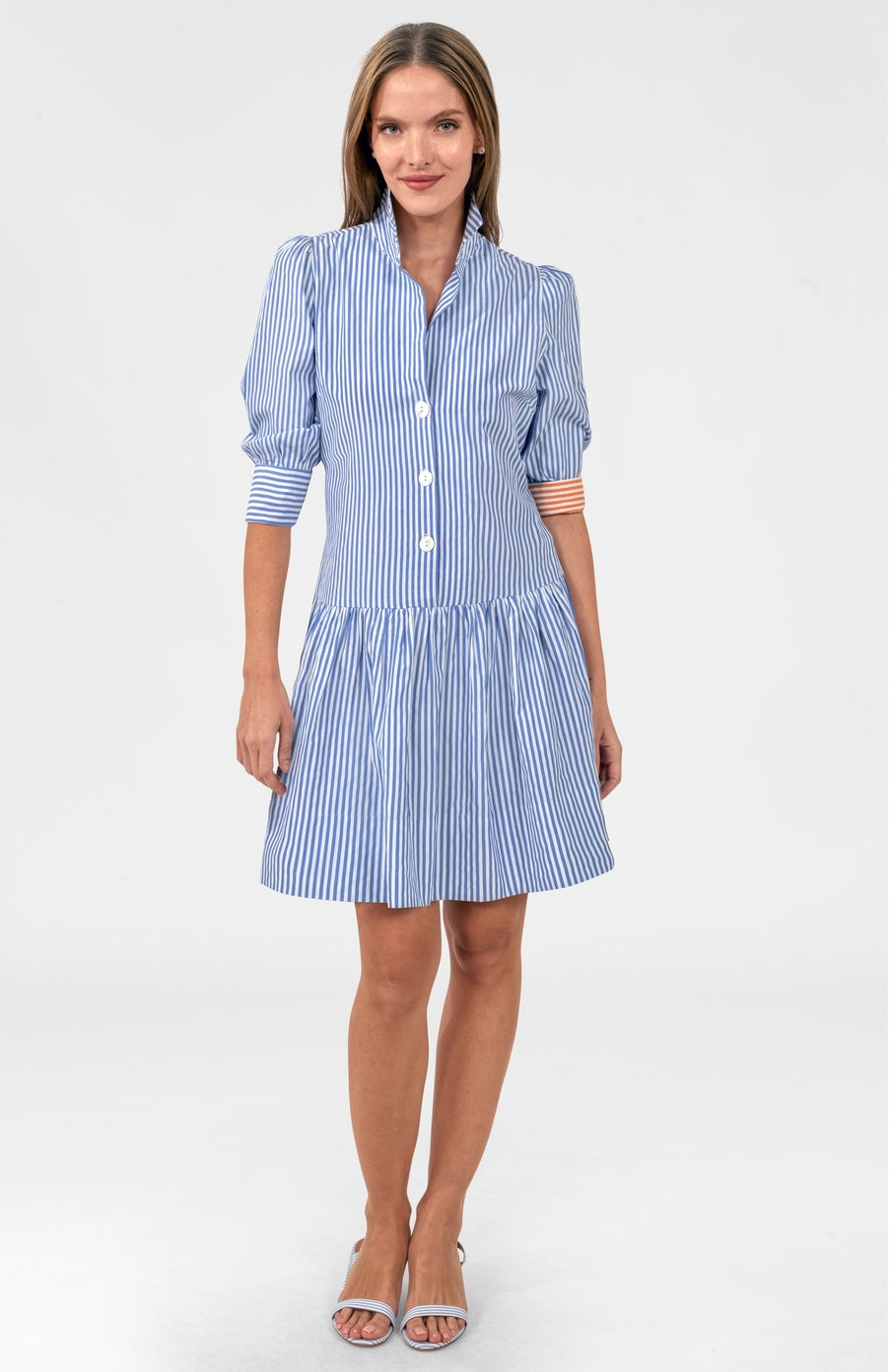 Selina Periwinkle Stripe Dress