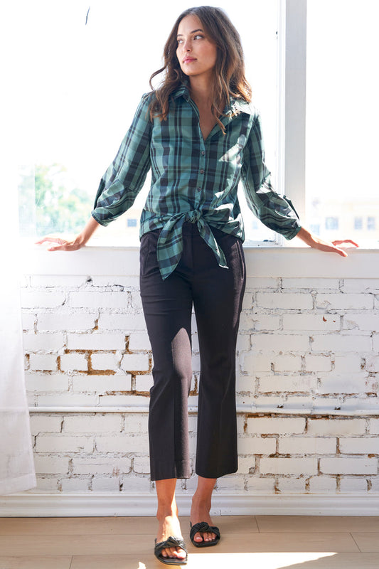 Emma Plaid Top