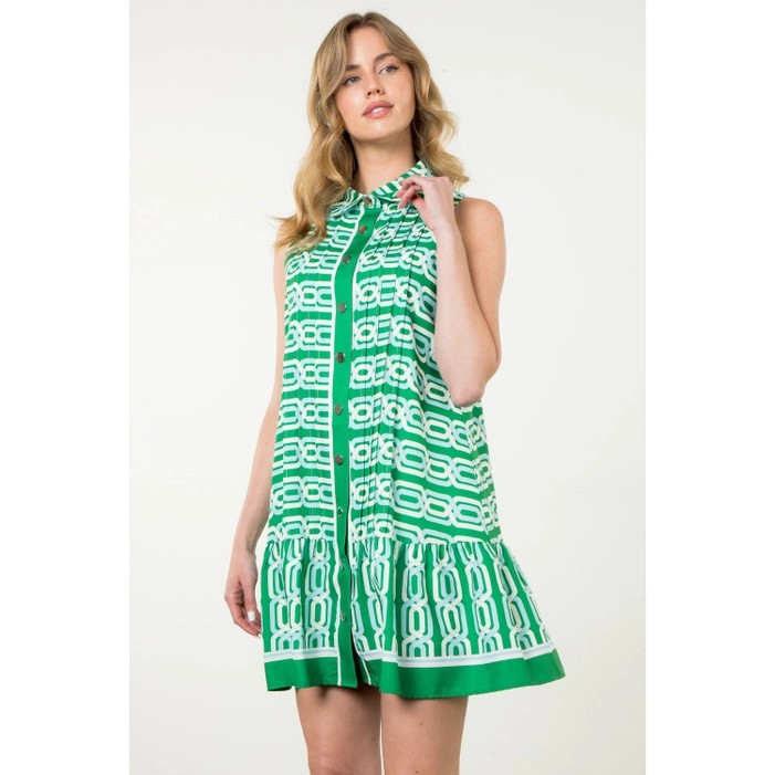 Lena Green Dress