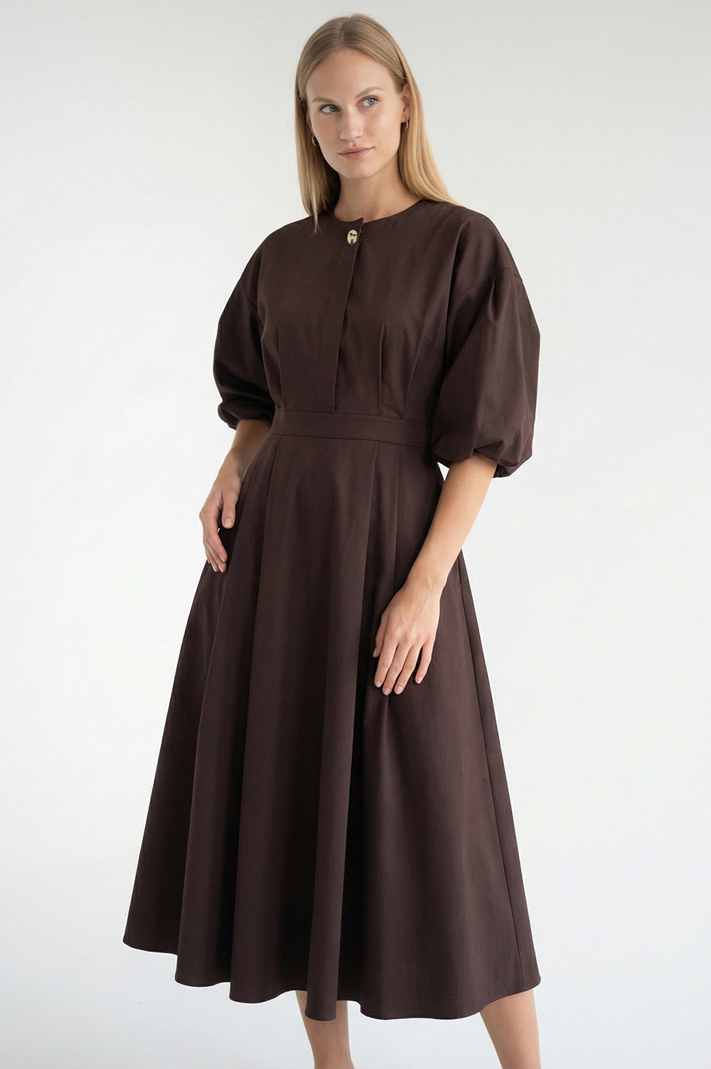 Sienna Brown Dress