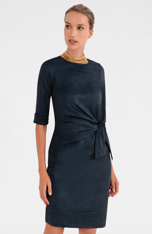 Ultra Suede Tie Dress