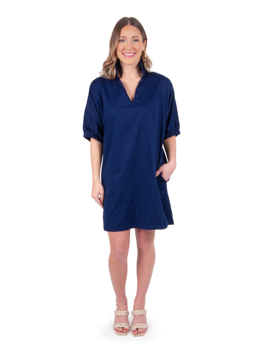 Poppy Navy Dress