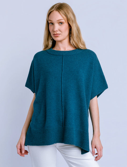 Caroline Teal Top