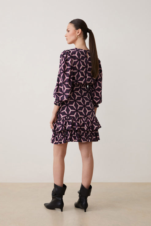Violet Party Dress