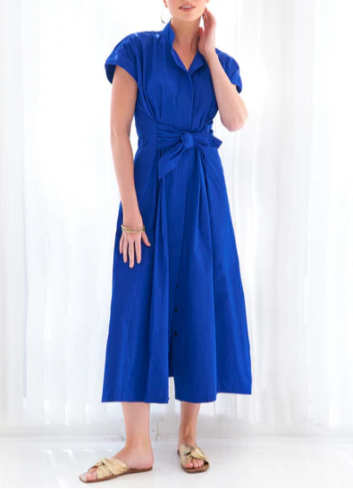 Long Rocky Royal Blue Dress