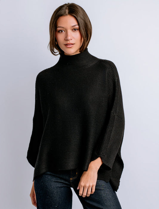 Bohemian Black Sweater