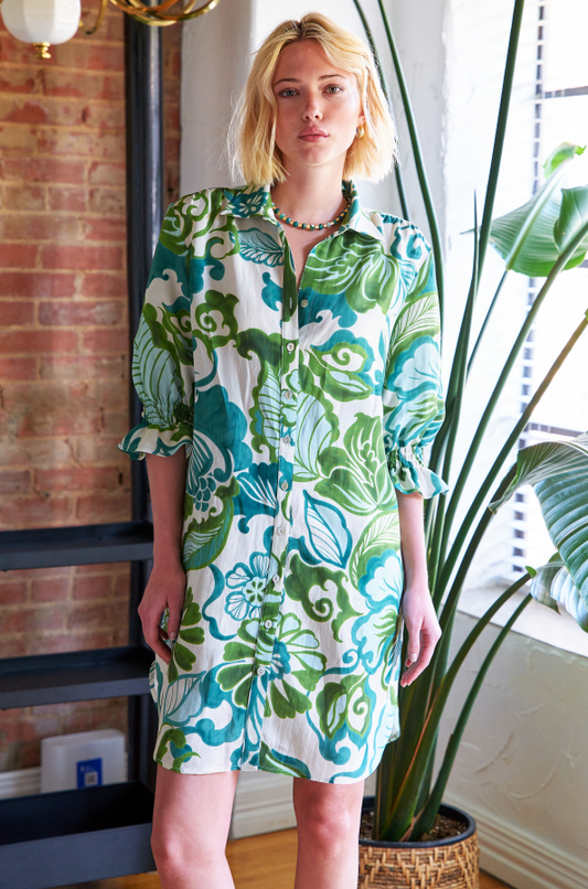 Miller Mod Tropical Dress