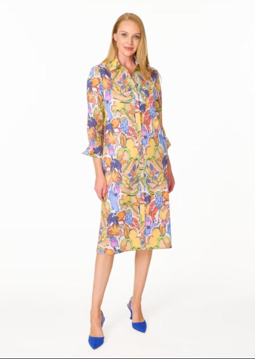Fruitful Shirt Dress