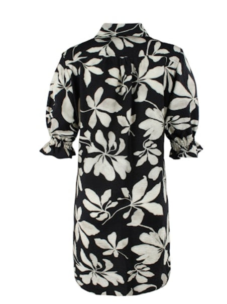 Miller Black/Tan Print Dress