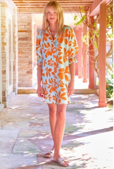 Miller Hawaiian Punch Print Dress