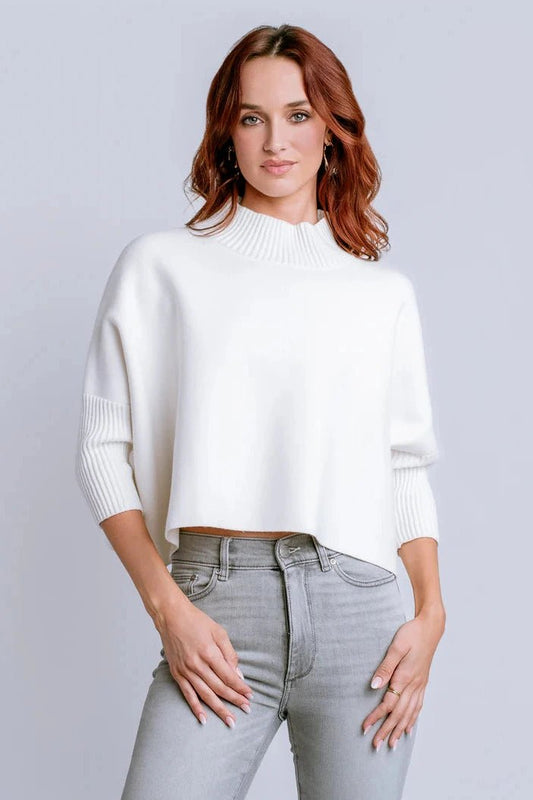 Azia White Sweater