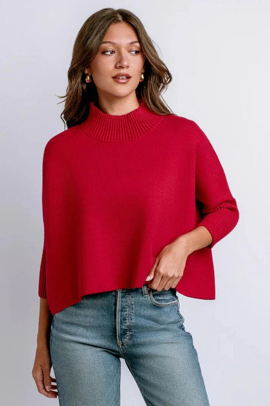 Azia Red Sweater