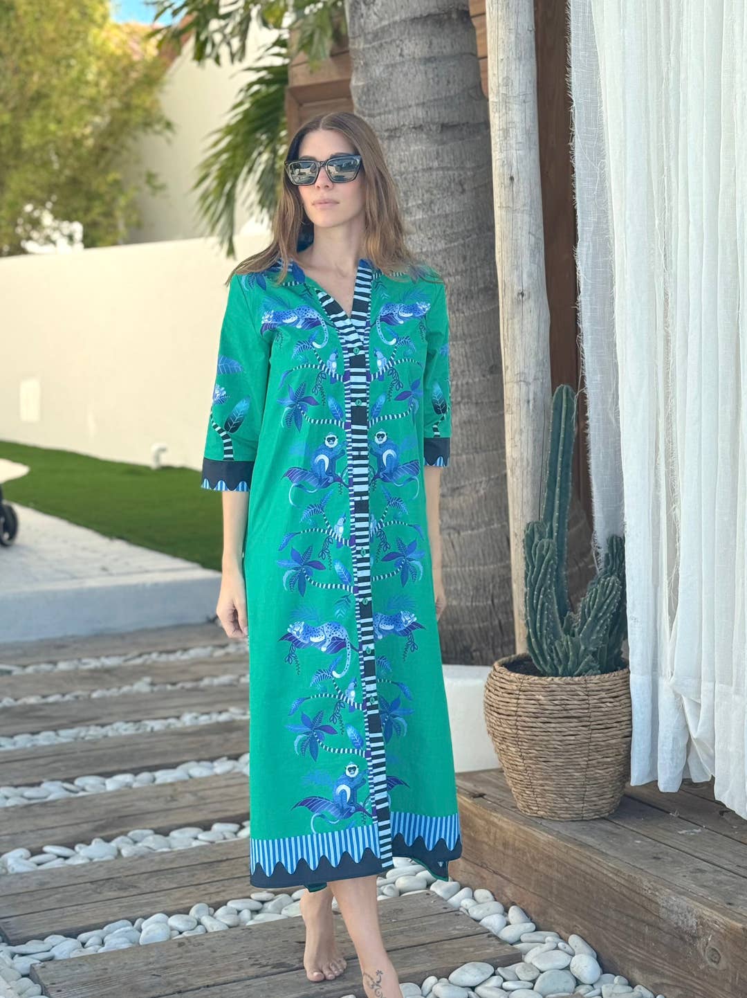 Monkey Midi Dress