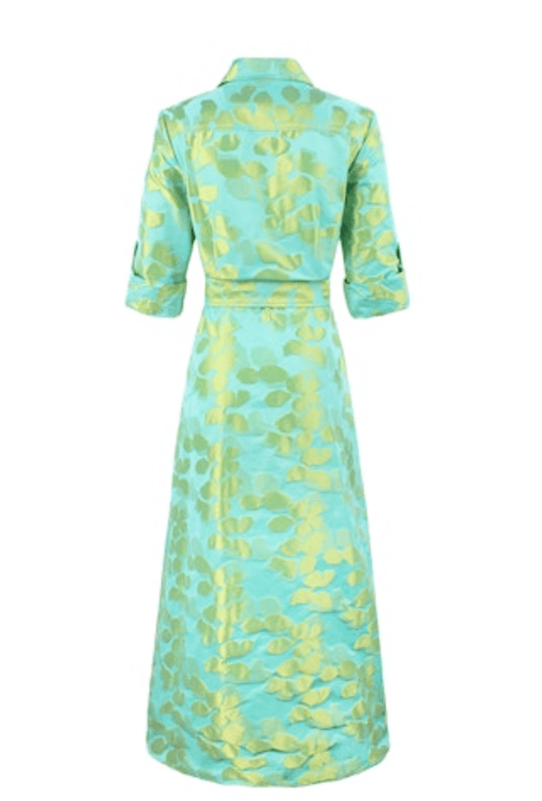 Laine Dress Lilypad Jacquard