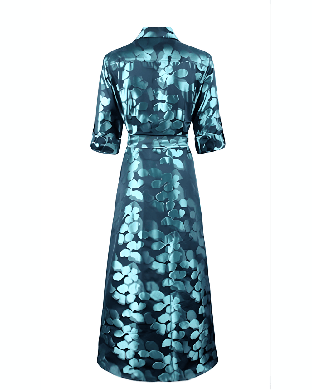 Laine Aqua/Navy Dress