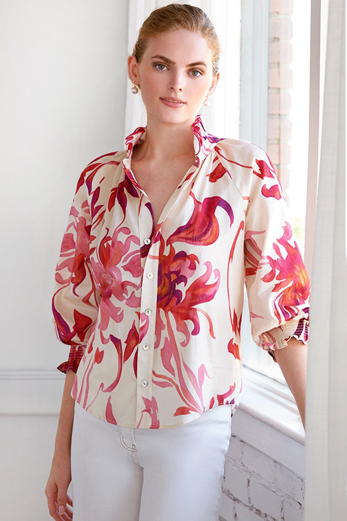 FIONA FLORAL SHIRT