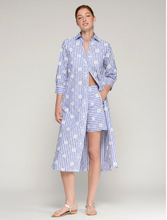 Fran Embroidered Floral Dress